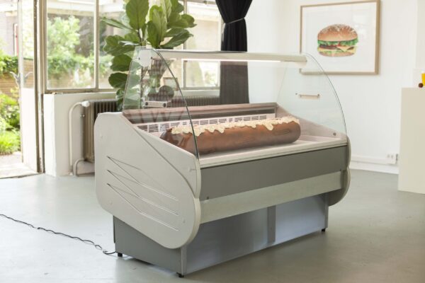 Frikandel XL met koelvitirine – Florian Borstlap Ko de Kok – Gallery Untitled
