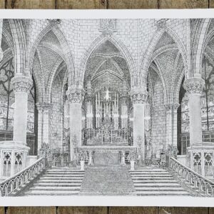 main altar of the notre dame biarritz