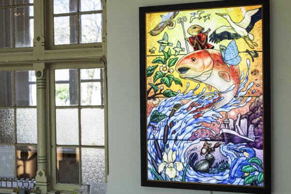 Glas in lood 02 – Iris Bergman