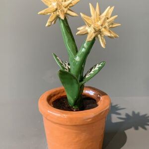 timeless plant (24k gold)