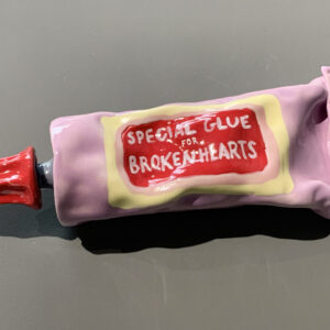 special glue for broken hearts (purple)