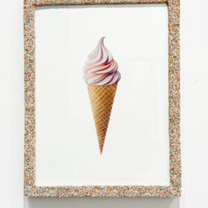 oubliehoorn met discodip (roze)