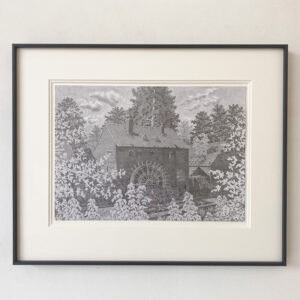 waterwheel in the sun