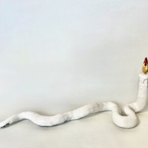 tribute to magritte candle