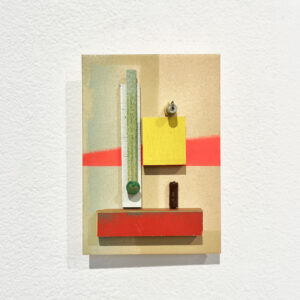 mini compositie (geel vierkant, nr 7)